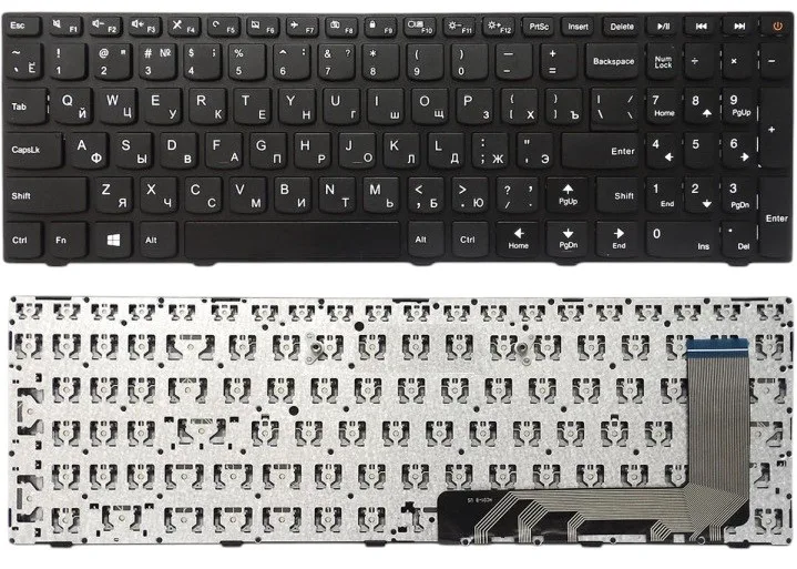 Клавіатура Lenovo 5N20L25958 5N20L25877 5N20L25928 V6386A-Ua/Ru/Us