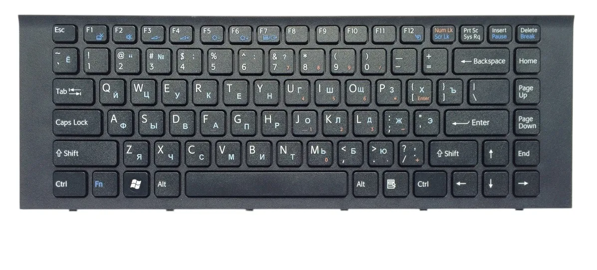 Клавіатура для ноутбука Sony Vaio VPC-EG, VPC-EK series