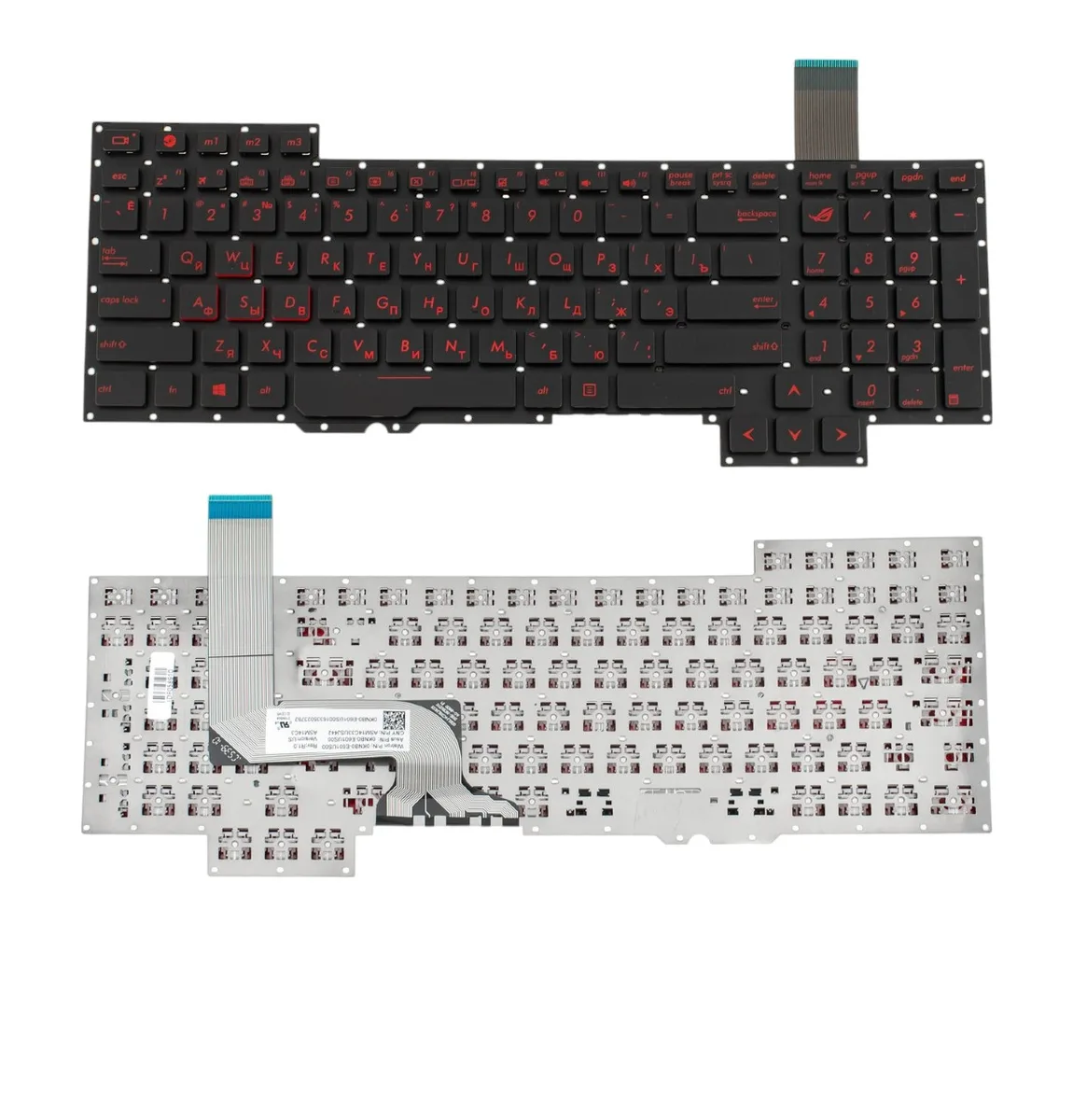 Клавіатура для ноутбука Asus G751