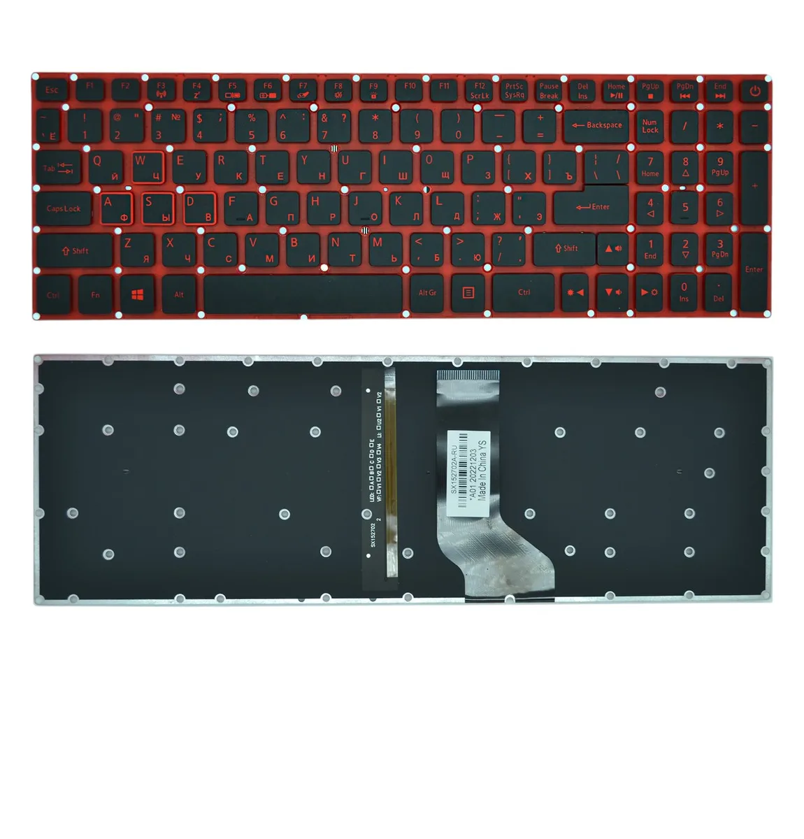 Клавіатура з підсвічуванням ACER Aspire Nitro AN515-41 AN515-42