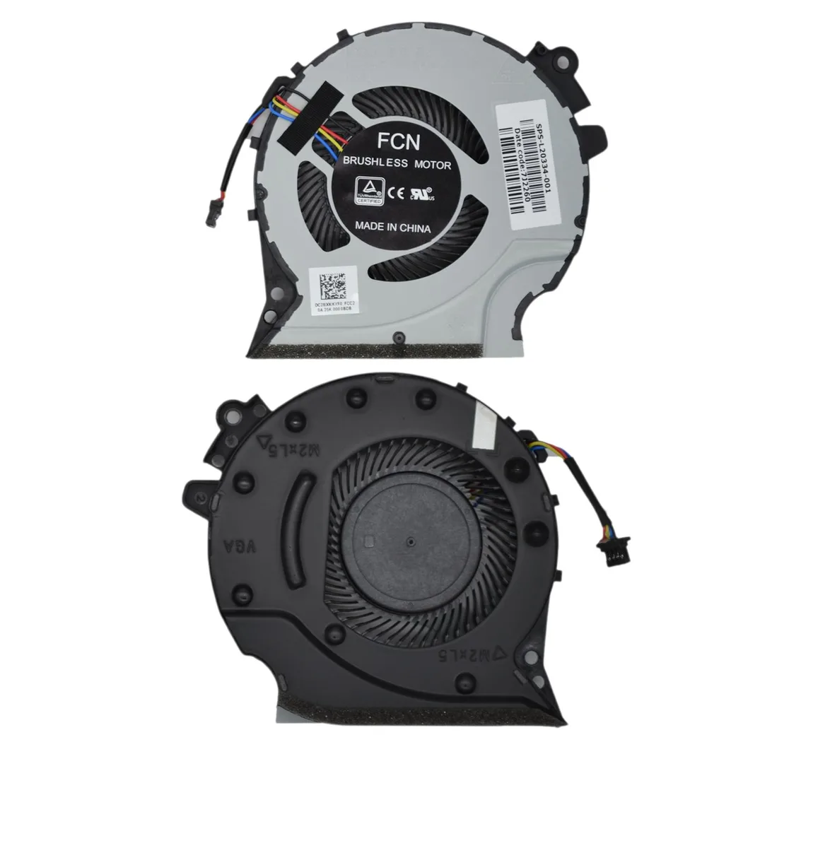 Вентилятор (кулер) HP PAVILION GAMING 15-CX 15-CX0000 TPN-C133 (для відеокарти GPU)