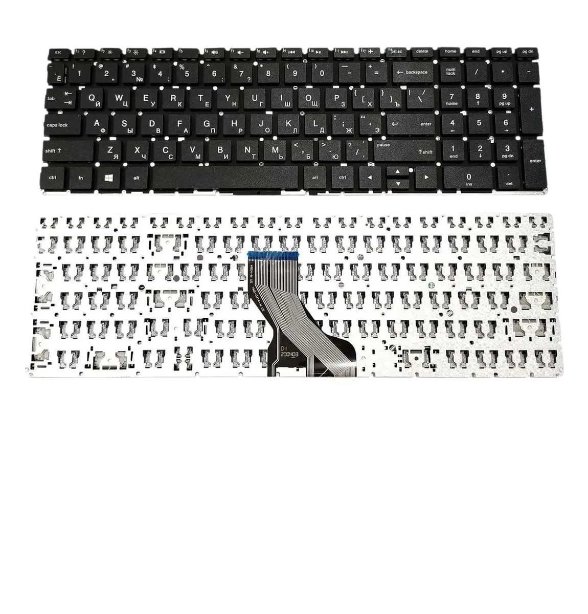 Клавіатура для ноутбука HP 15-DK 15-DF000 15-DR 15-DR000