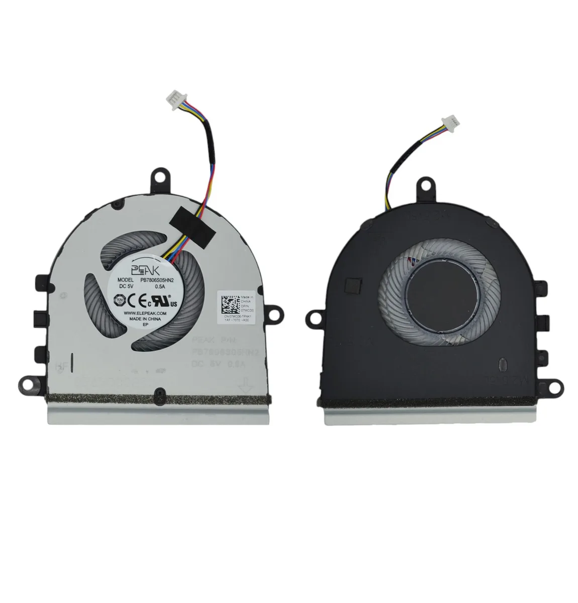 Вентилятор (кулер) для DELL INSPIRON 3583, 3584, 3585, 5570, 5575, 5593, 4pin (07MCD0)
