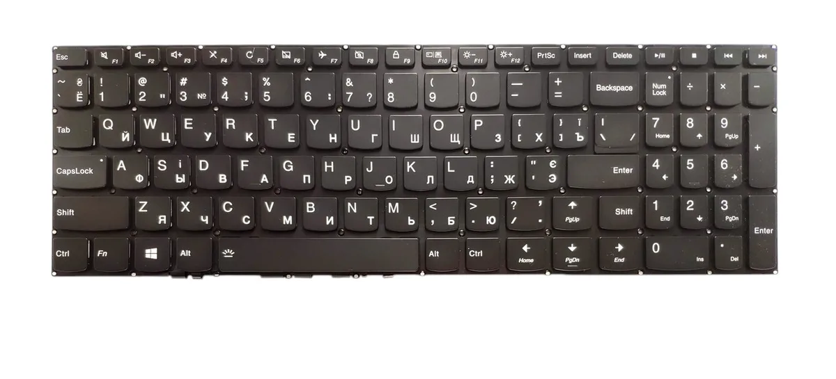 Клавіатура для Lenovo IdeaPad 310-15IKB, 510-15ISK, V130-15IKB підсвітка