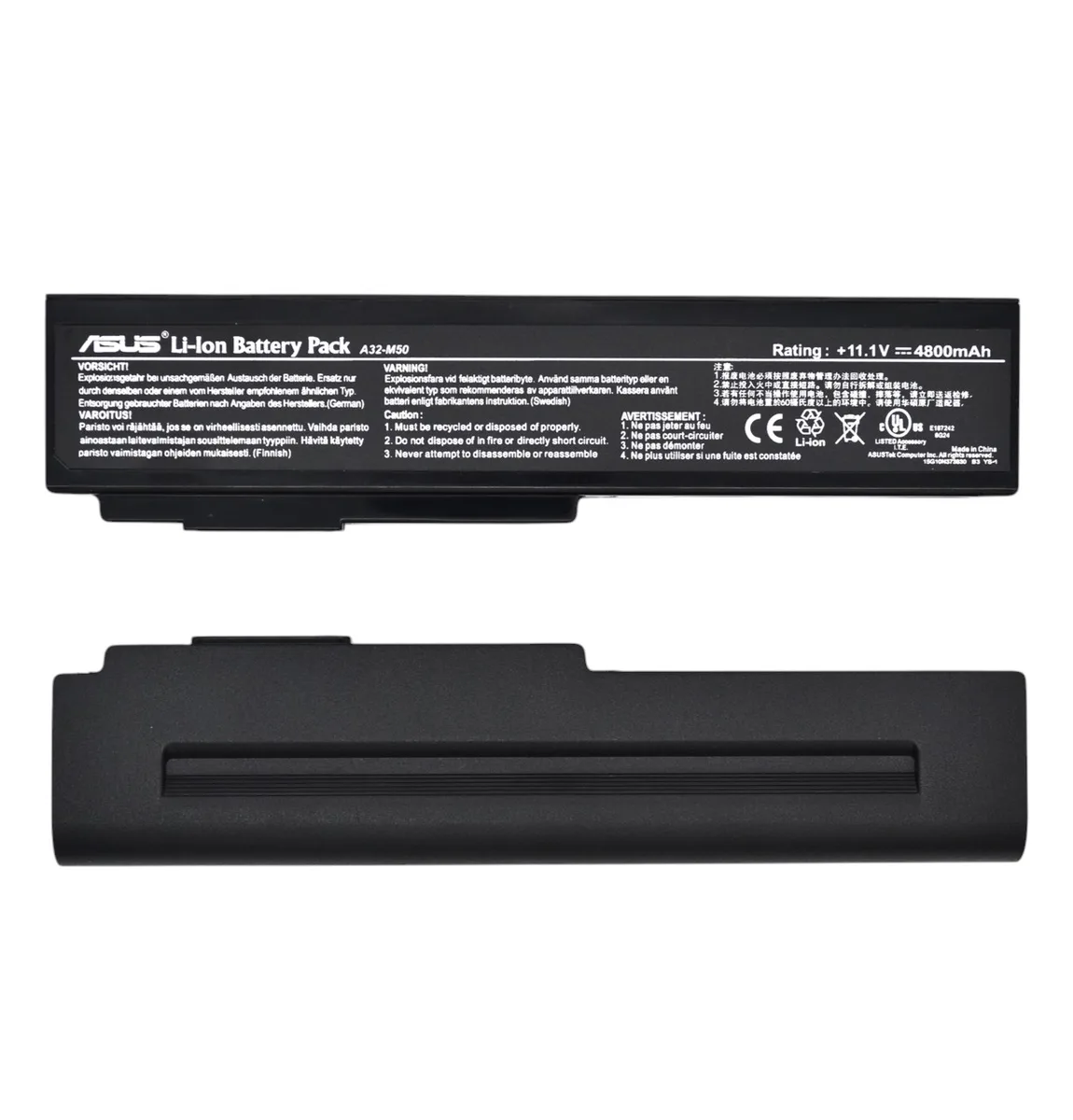 Батарея A32-N61 A32-M50 Asus N43JM, N43JQ, N43DA, X64Jv, X64VG, X64VN, X62VP, X62J 4400mAh