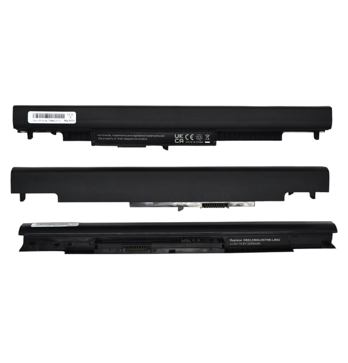 Батарея для ноутбука HP HS04 HSTN-LB6V HSTN-LB6U 807957-001 HSTN-IB4L 14.6V 2600mAh
