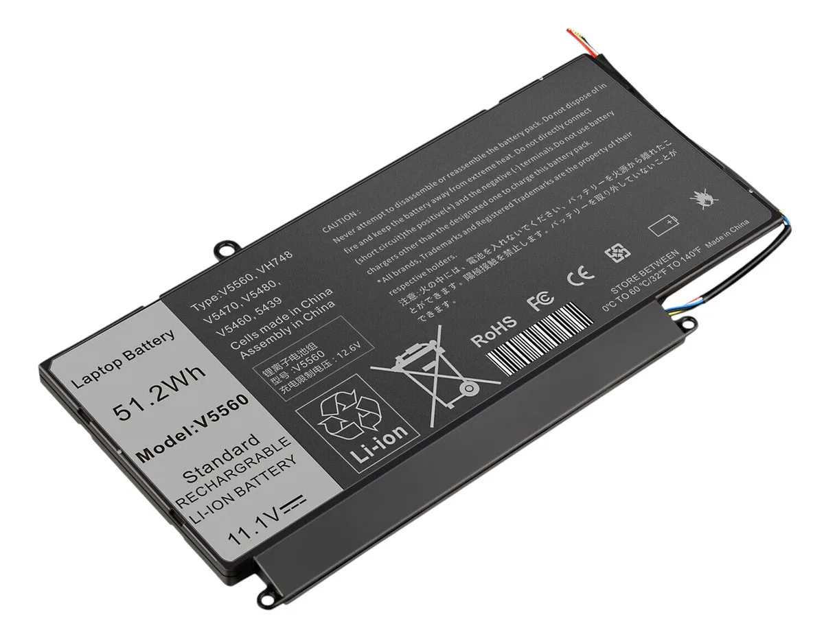 Батарея VH748 для ноутбука Dell Vostro 5460 5470 11.1V 4200 mAh