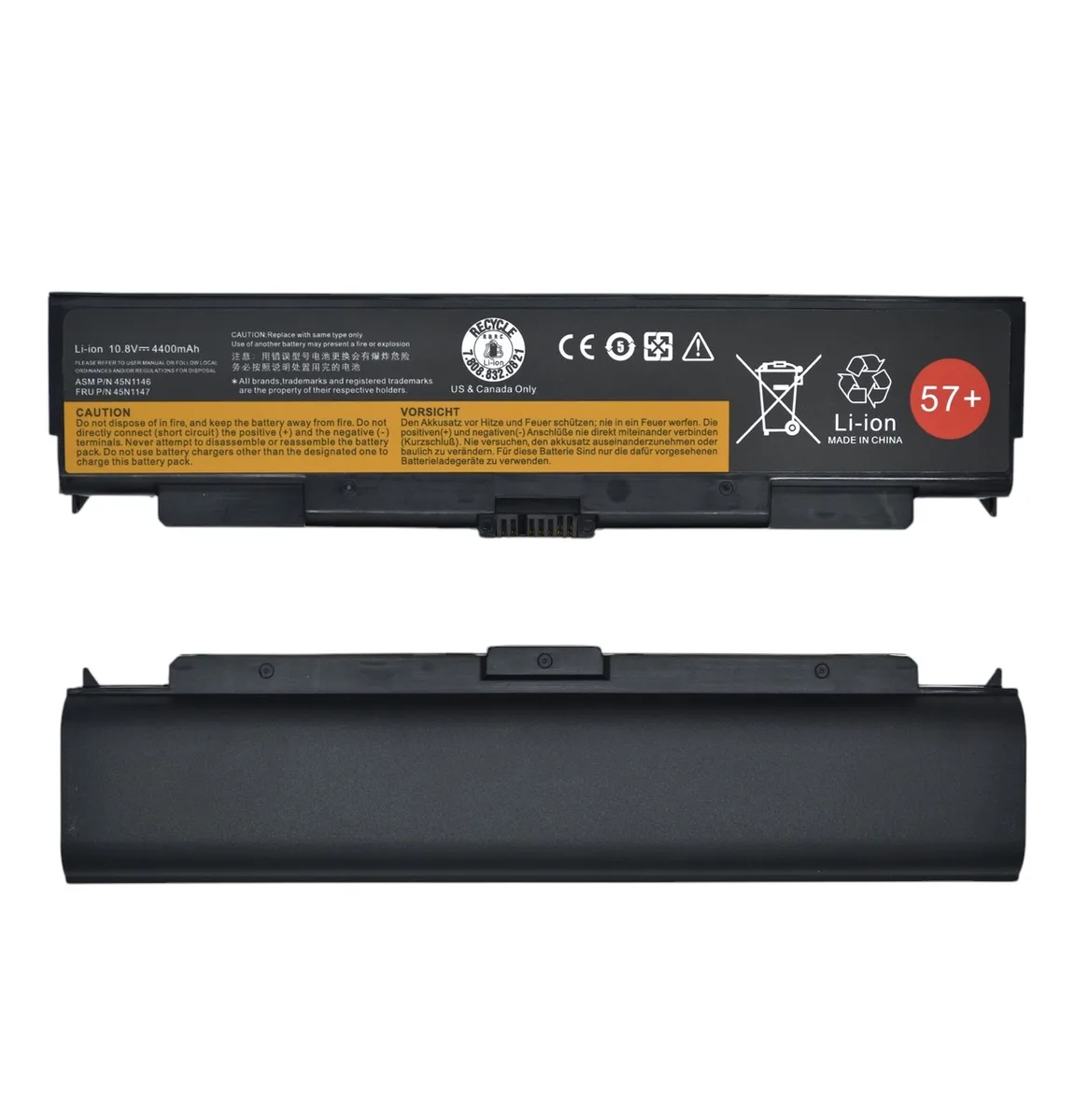Батарея 5200mAh для ноутбука Lenovo ThinkPad T540 T540p W540