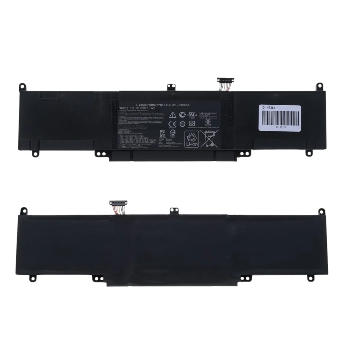Батарея C31N1339 (UX303LA, UX303LN, TP300LA, TP300LD series) 11.31V 4300mAh 50Wh Black