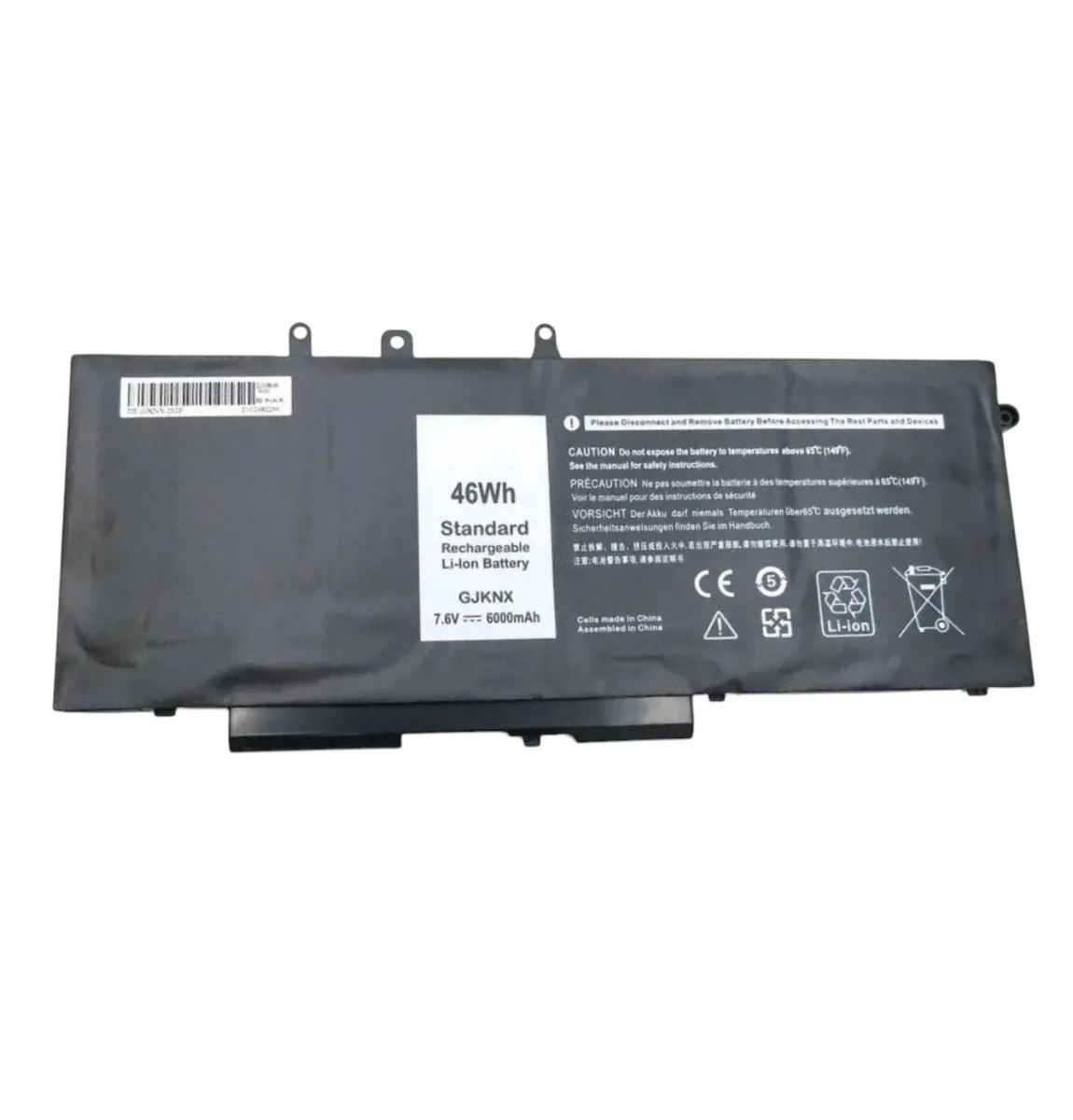 Батарея GJKNX для DELL Latitude E5580, E5480, E5280, 5580, 5480, M3520, M3530 (7.6V 8200mAh )