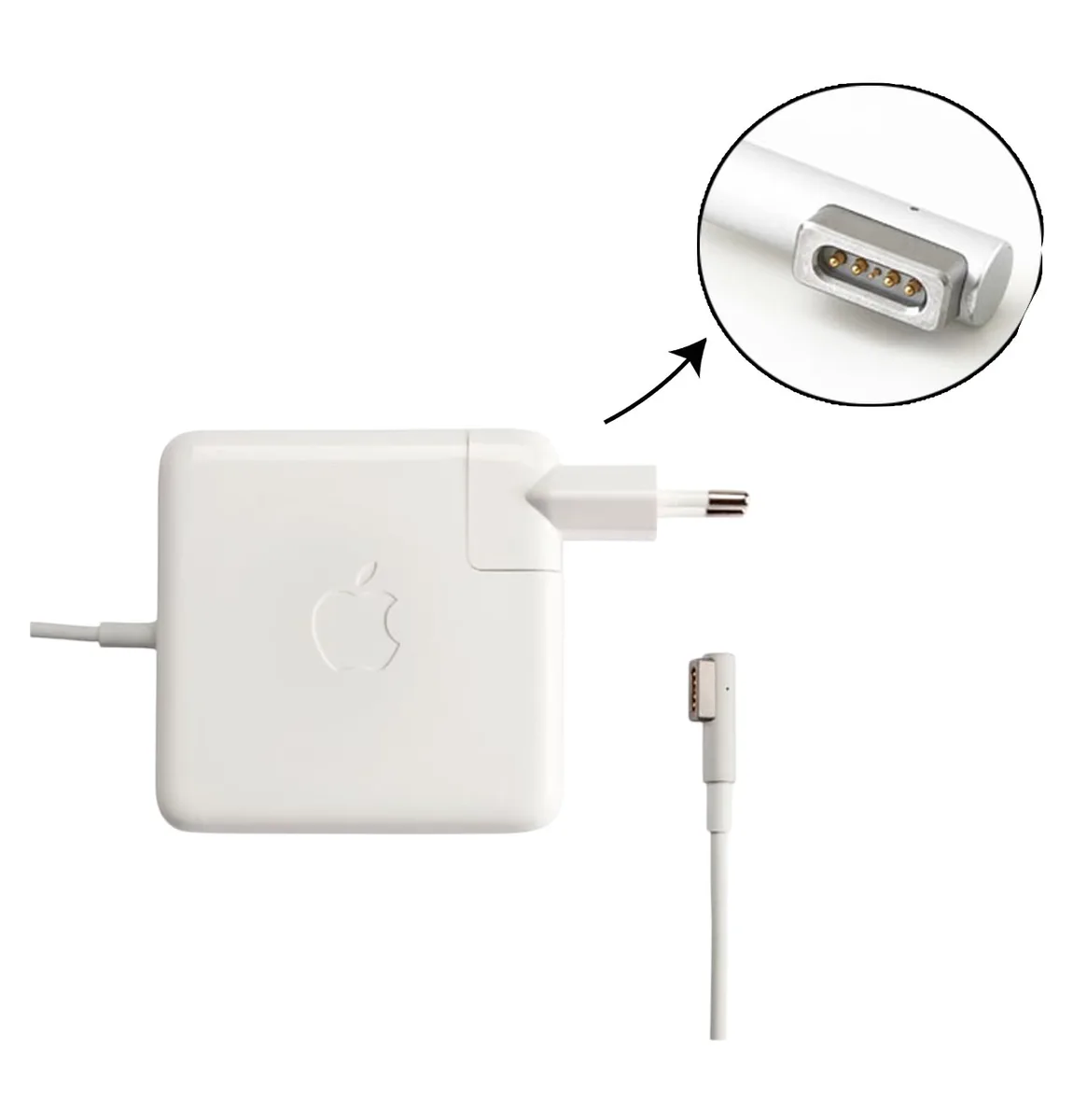 Блок живлення до APPLE MagSafe 60W (16.5 V 3.65 A) A1184 A1344 (L-Type)