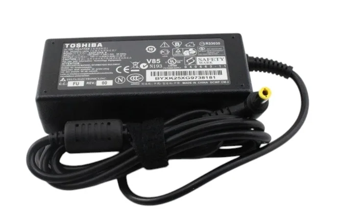 Блок живлення для ноутбука Toshiba 19 V 3.42 A 65 W (DC 5.5*2.5)