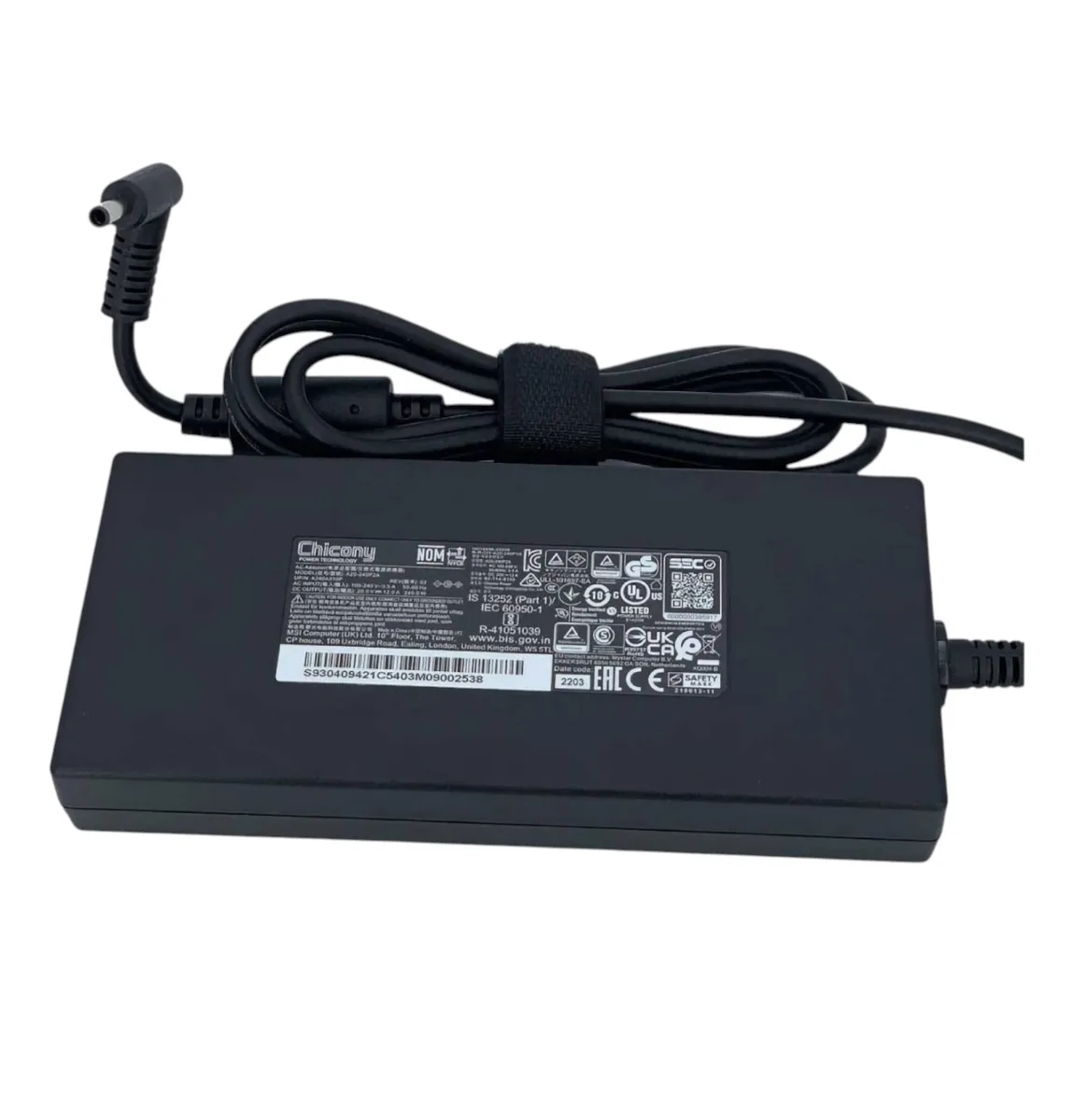 Блок живлення (зарядка) для ноутбука MSI Pulse GL66 240 W A17-240P1A (20V 12 А 4,5*3,0 мм)