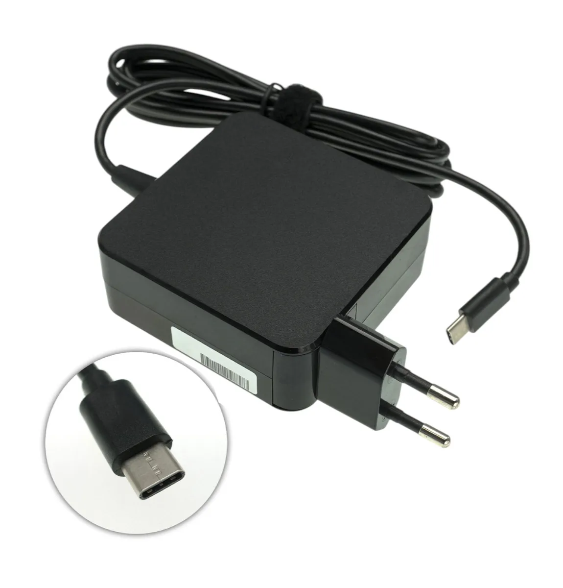 Блок живлення Type-C для Asus, Lenovo, Acer, HP, Dell, Apple, Xiaomi 20V 3.25A