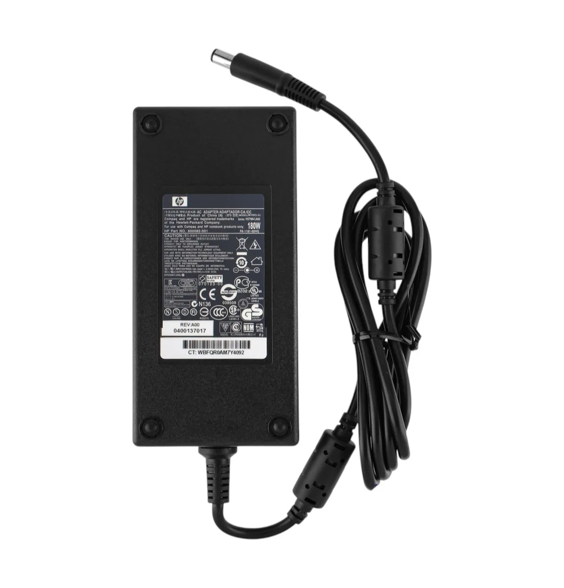 Блок живлення HP 19 V 9.5 A 180 W 7.4x5.0 мм, black