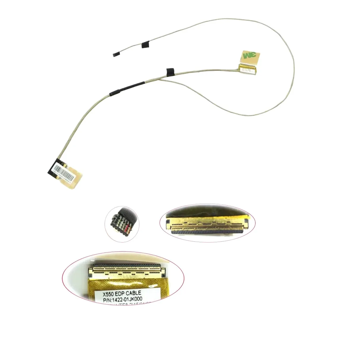 Шлейф матриці 30pin Asus X550D X550DP X550Z X550ZE 1422-01JK000