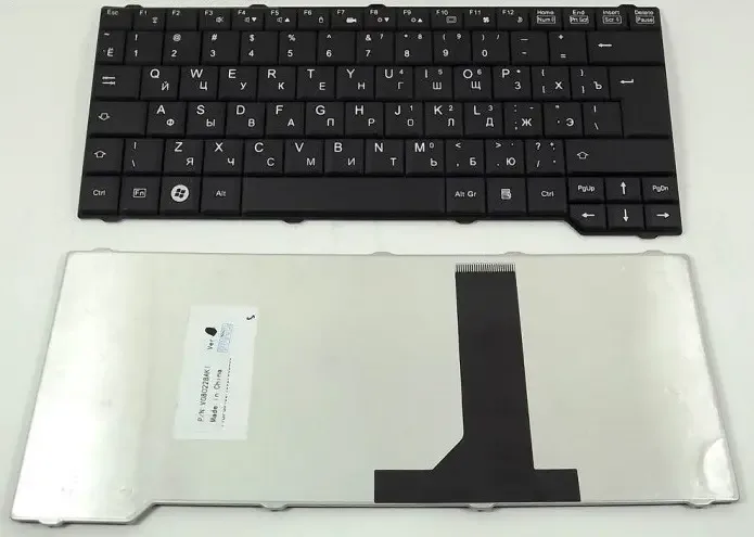Клавіатура Fujitsu-Siemens Esprimo Mobile D9510 V6505 V6515 V6545 X9510 X9515 X9525 M9410 M9415; Celcius H265
