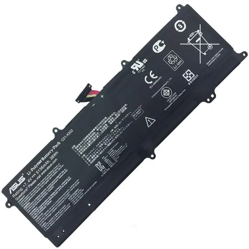 Оригінальна батарея C21-X202 для ASUS VivoBook S200 S200E X201 X201E X202 X202E