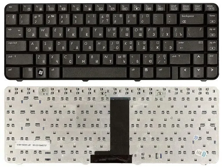 Клавіатура для ноутбука HP Compaq Presario CQ50, G50 series