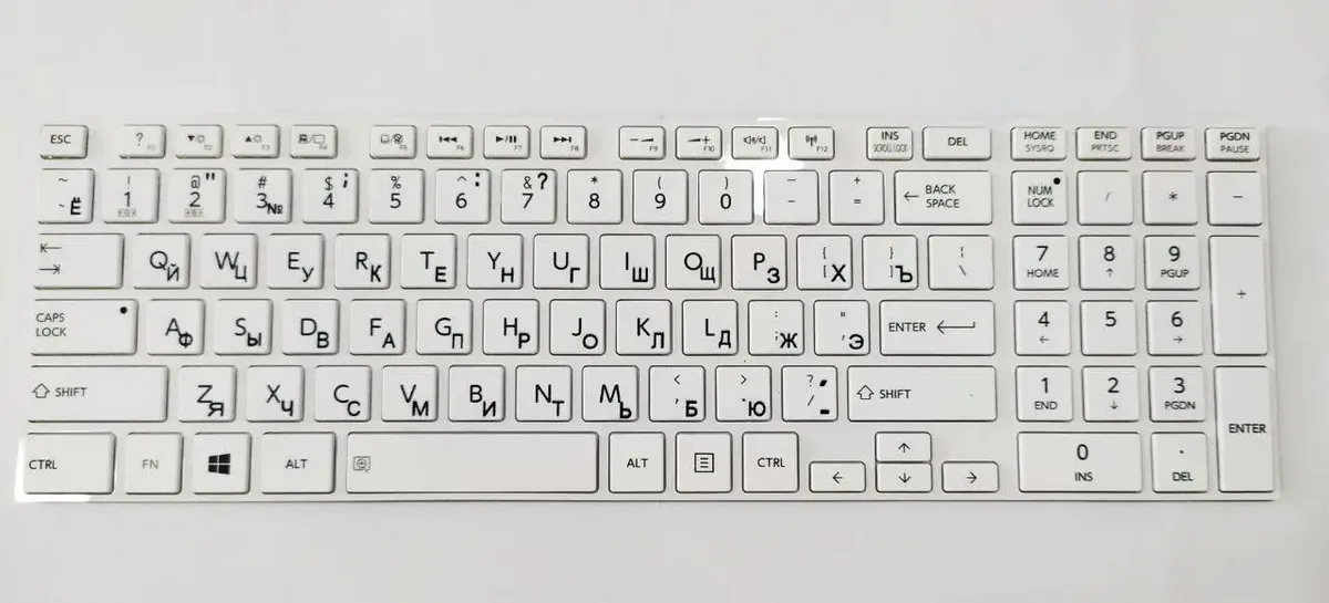 Клавіатура для ноутбука Toshiba Satellite S55, S55T, S55D