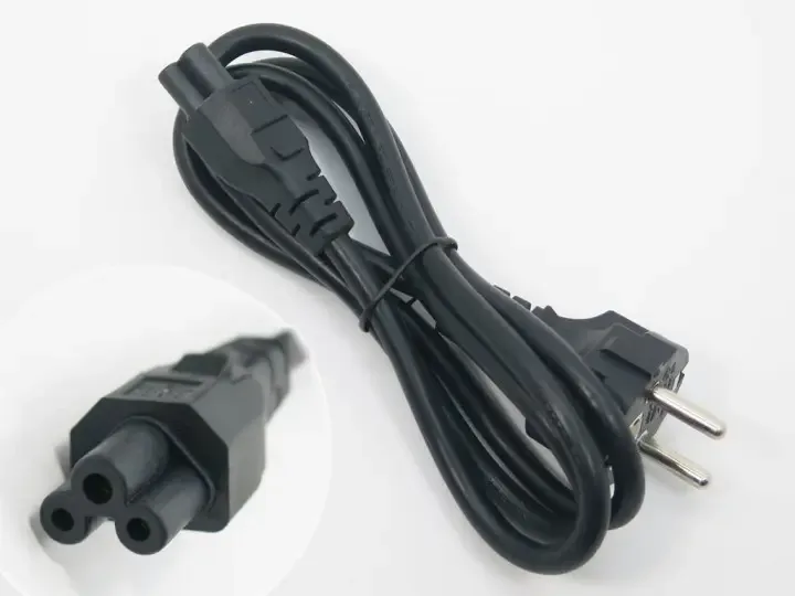 Кабель для блоку живлення ноутбука пін 3 pin (мікімаус)