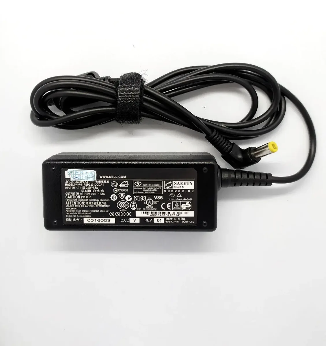 Блок живлення для ноутбука Dell 19V 1.58 A 30W (DC 5.5*2.5)