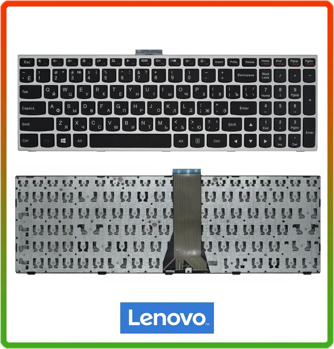 Клавіатура LENOVO Ideapad B50-30 G50-30 G50-45 G50-70 Z50-70 Z50-75 Flex 2-15