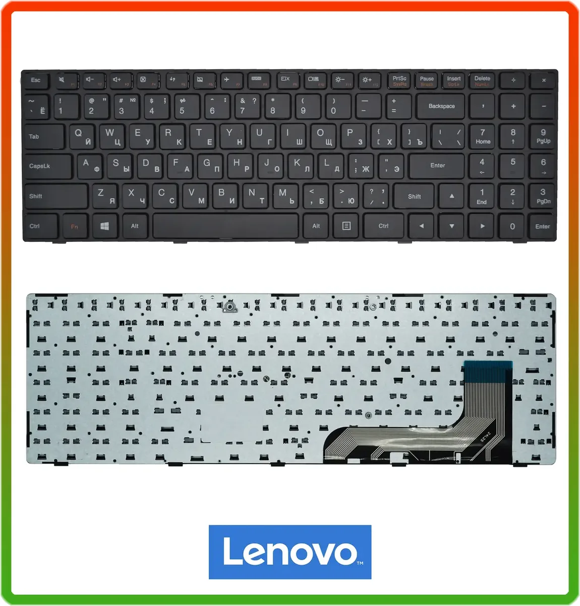 Клавіатура Lenovo IdeaPad 100-15 100-15IBY 100-15IB B50-10 B5010 80QR