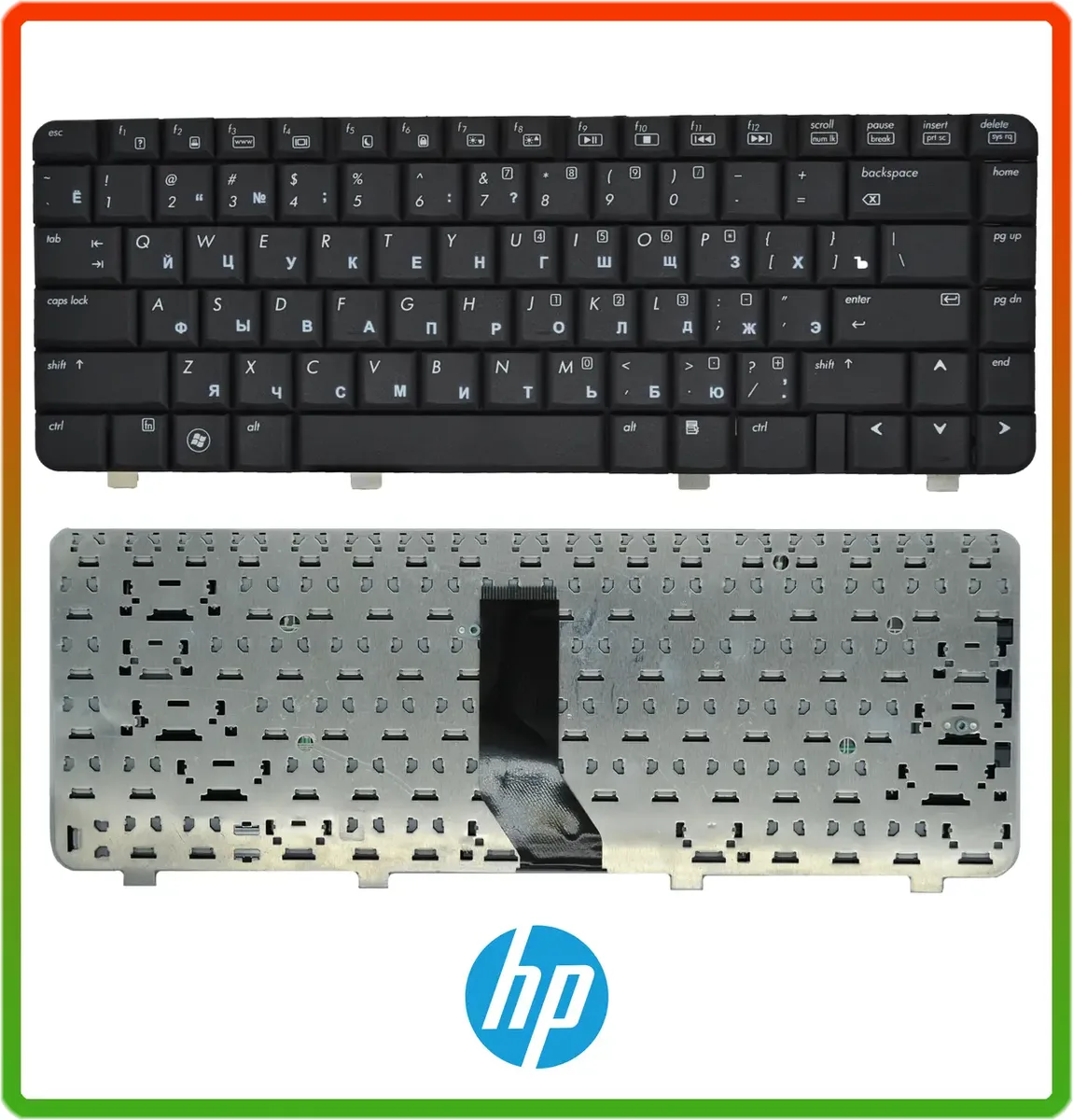 Клавіатура для ноутбука HP Compaq 511, 610, 515, 516, 610, 615, CQ510, CQ610 CQ615