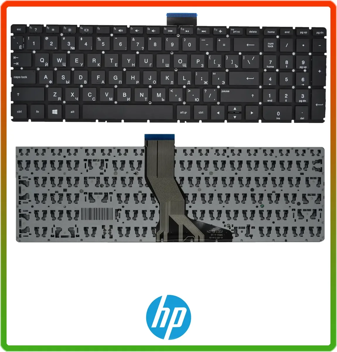 Клавіатура HP 250 G6, 255 G6, 256 G6, 258 G6