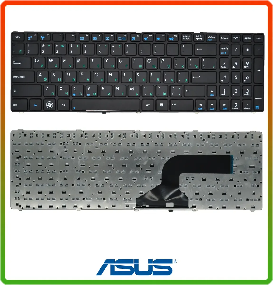 Клавіатура Asus K53E K53Sc K53Sd K53Sf K53Sj K53Sk K53Sm K53Sv