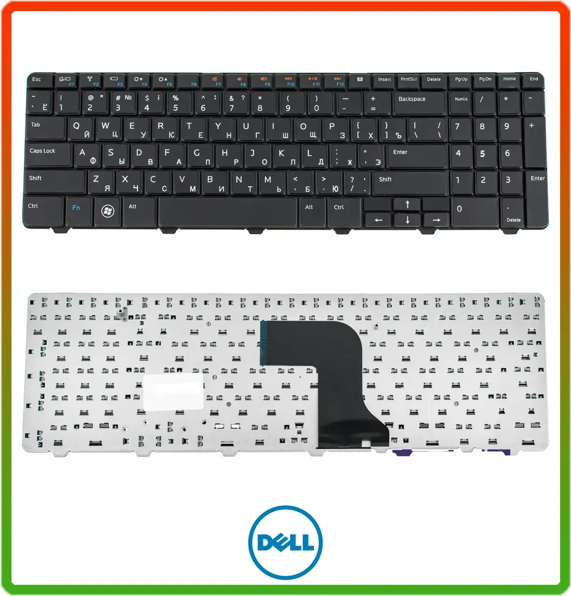 Клавіатура DELL Inspiron 15 N5010 M5010 NSK-DRASW0R