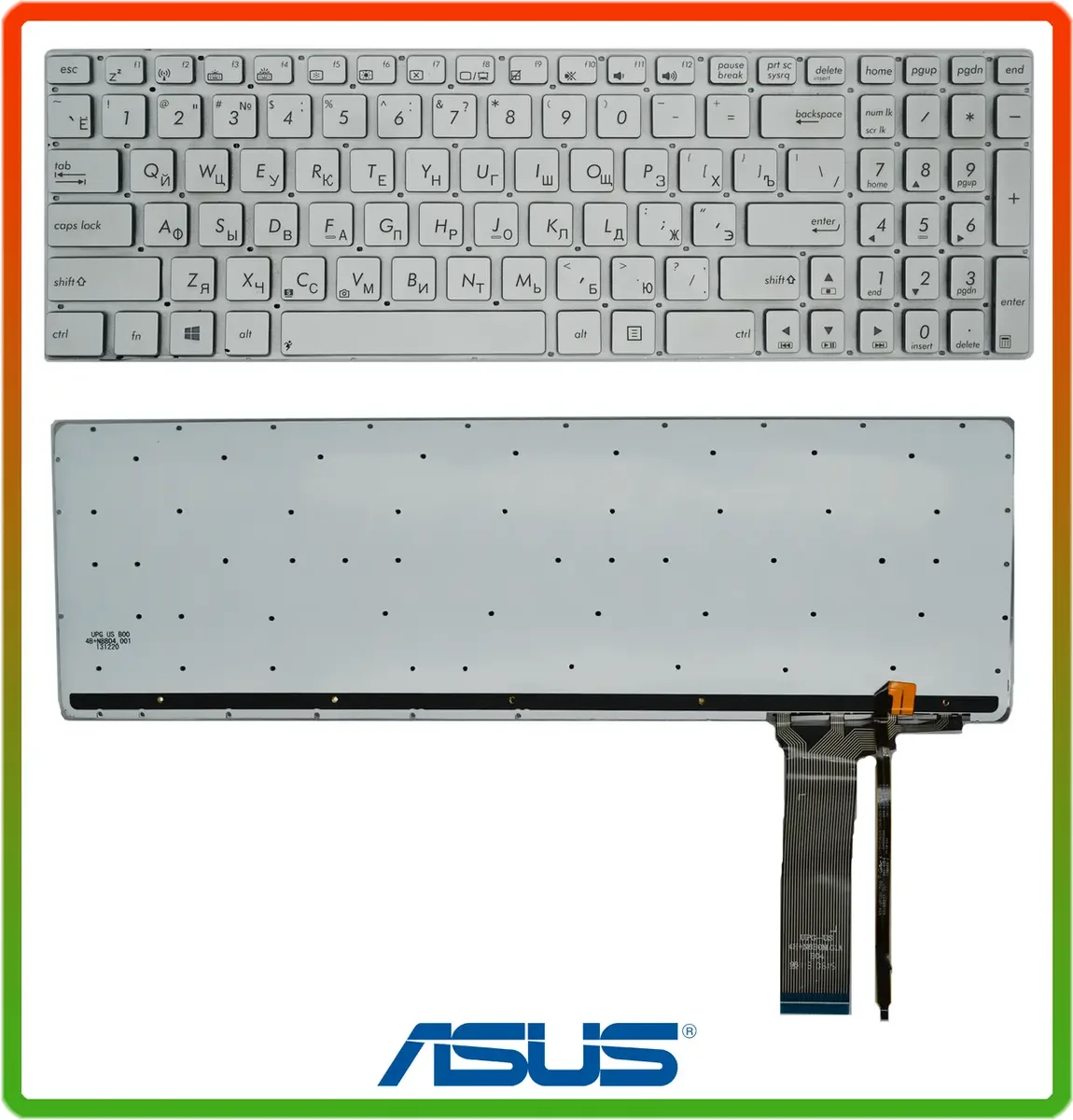 Клавіатура ASUS G550J N550J N750J N550JK N550JV R552LF R552JA оригінальна