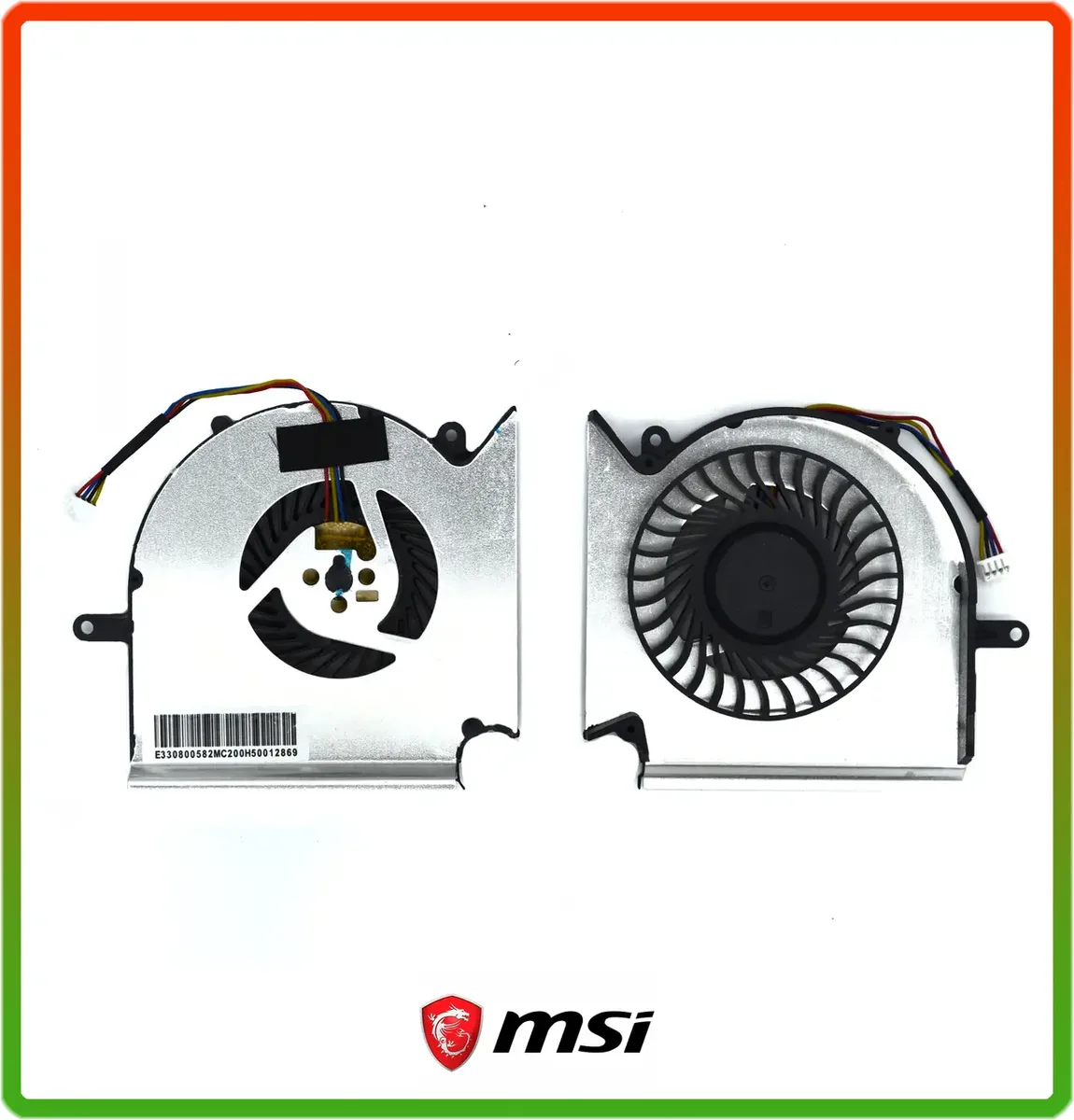 Вентилятор (кулер) для ноутбука MSI (CPU) GL63, GP63, GE75, GP75, GE63, GV63, GL73, GE73, GP73