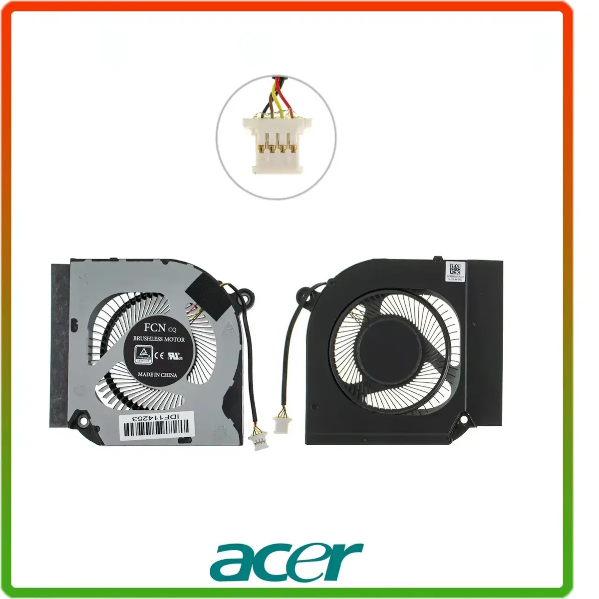Оригінальний вентилятор (кулер) Acer Nitro AN515-44 AN515-55 AN517-52, (5V CPU)