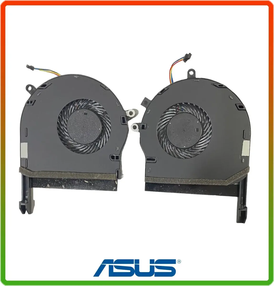 Вентилятори (пара) для ASUS FX504, FX504GD, FX504GE (VGA GPU + CPU FAN)