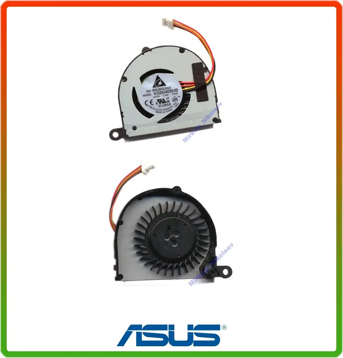 Кулер (Вентилятор) Asus 1015 1015BX 1015PT 1015PW 1018 1018P R051BX
