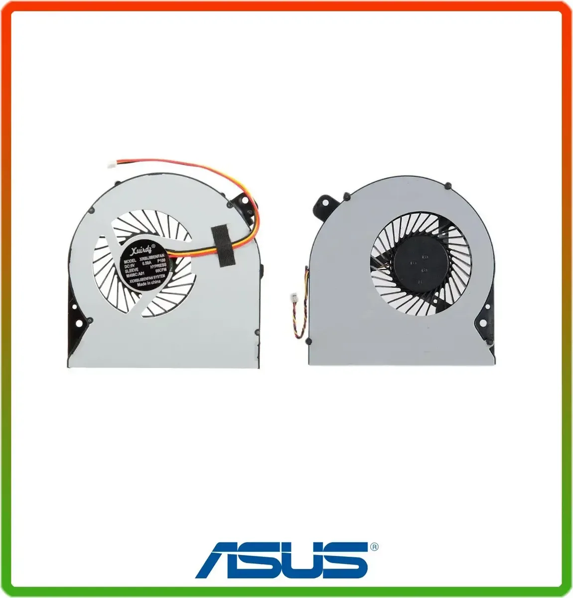 Вентилятор (кулер) ASUS K55, K55DR, K55DE, K55D, K55N, A55D, A55DR, A55N