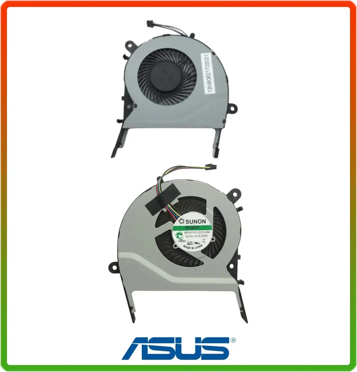 Оригінальний вентилятор (кулер) ASUS X455WA X455WE X554LD X555LA X555L (13NB0621T05011)