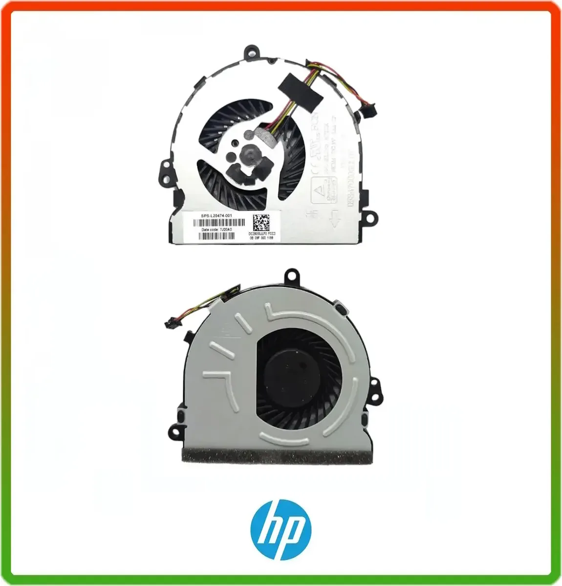 Оригінальний вентилятор (кулер) HP 250 G6, 250 G7 L20474-001