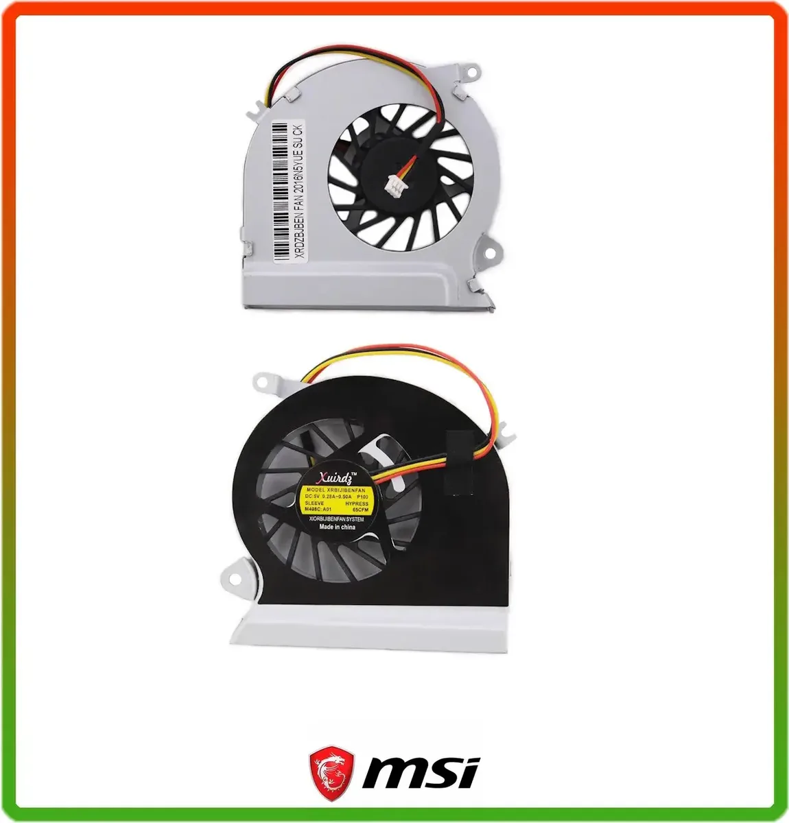 Вентилятор (кулер) MSI GE70 MS-1756 MS-1759 PAAD06015SL N285