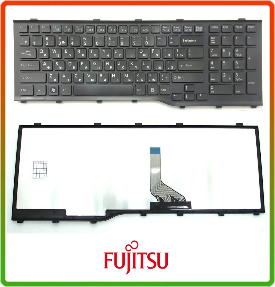 Клавіатура Fujitsu-Siemens LifeBook A532 AH532