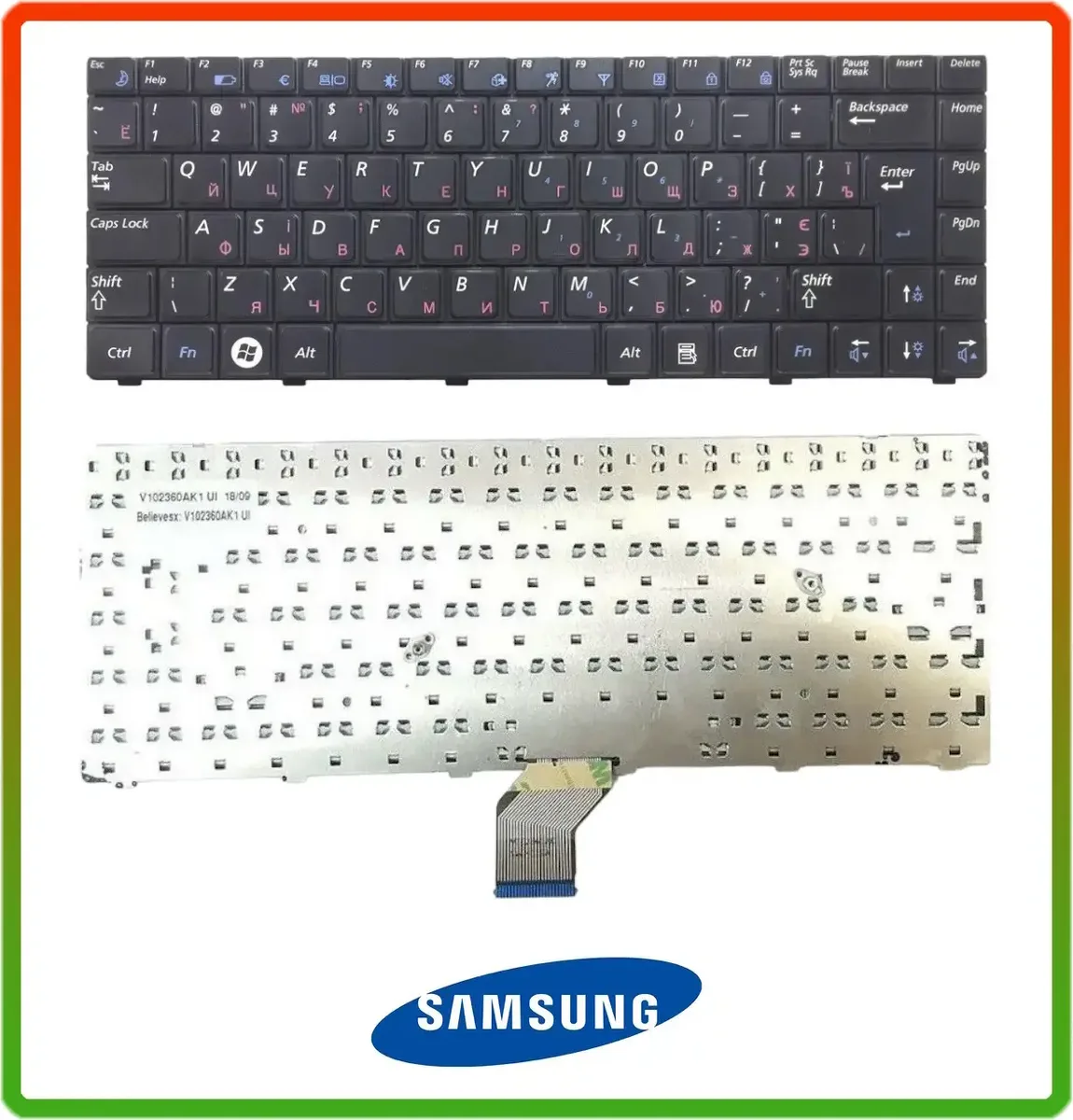 Клавіатура для ноутбука Samsung R513 R522 R550