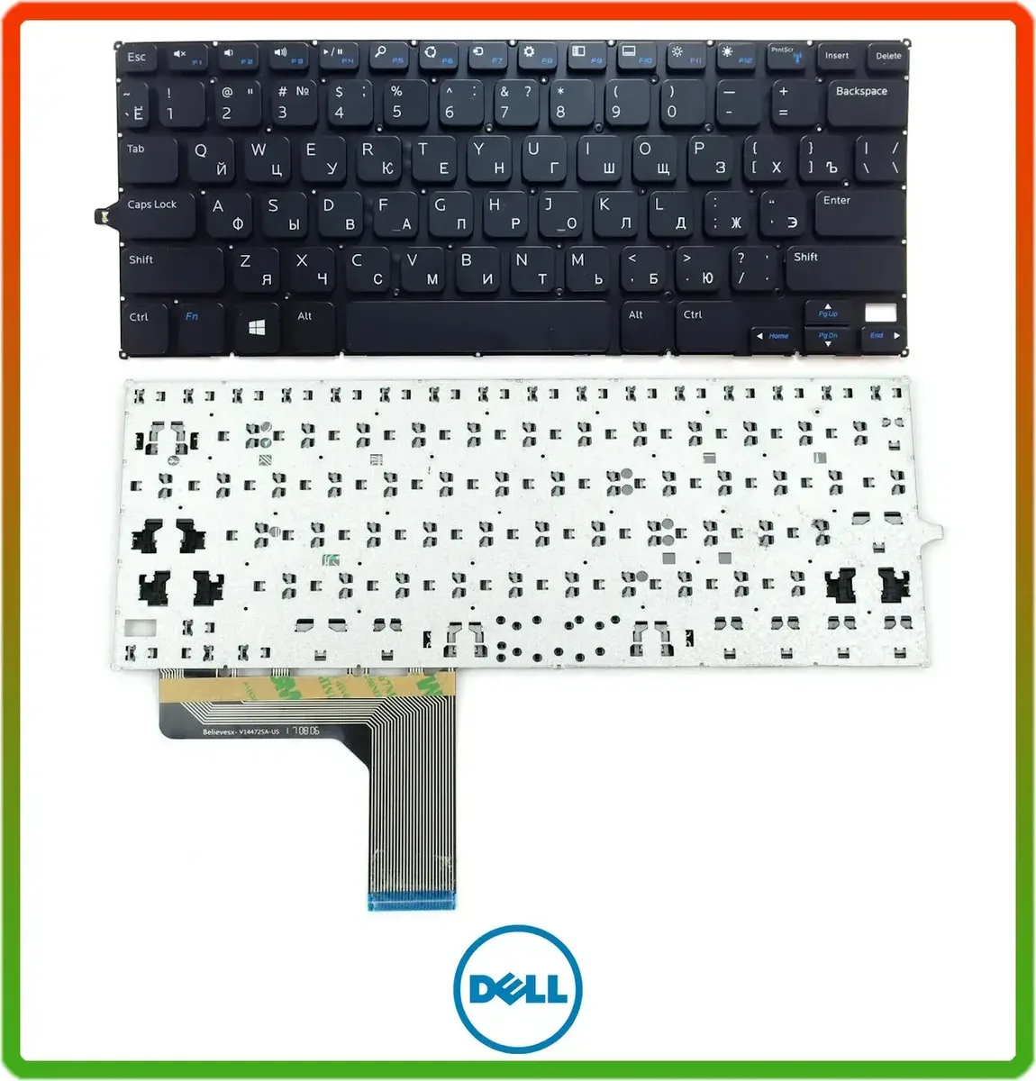 Клавіатура для ноутбука Dell Inspiron 3147, 3148 series