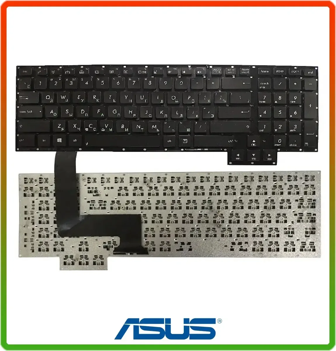 Клавіатура для ноутбука Asus ROG G750 G750JW під підсвітку