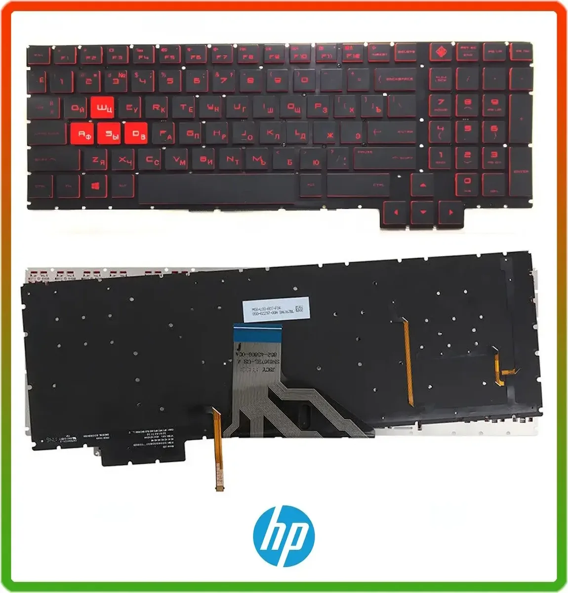 Клавіатура для ноутбука HP Omen 15-CE 15-CE000 15-CE100 підсвітка клавіш