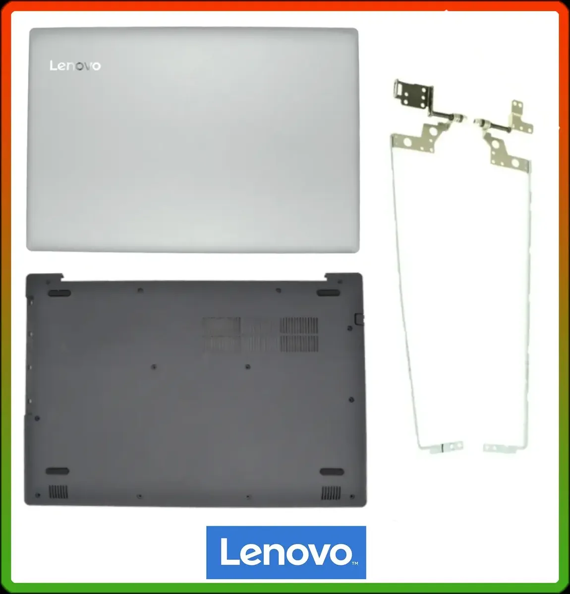 Кришка матриці + піддон + петлі Lenovo IdeaPad 320-15ISK 80xh (частина корпусу)