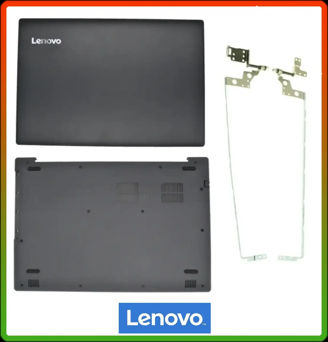 Кришка матриці + піддон + петлі Lenovo IdeaPad 320-15ISK 80xh (частина корпусу)