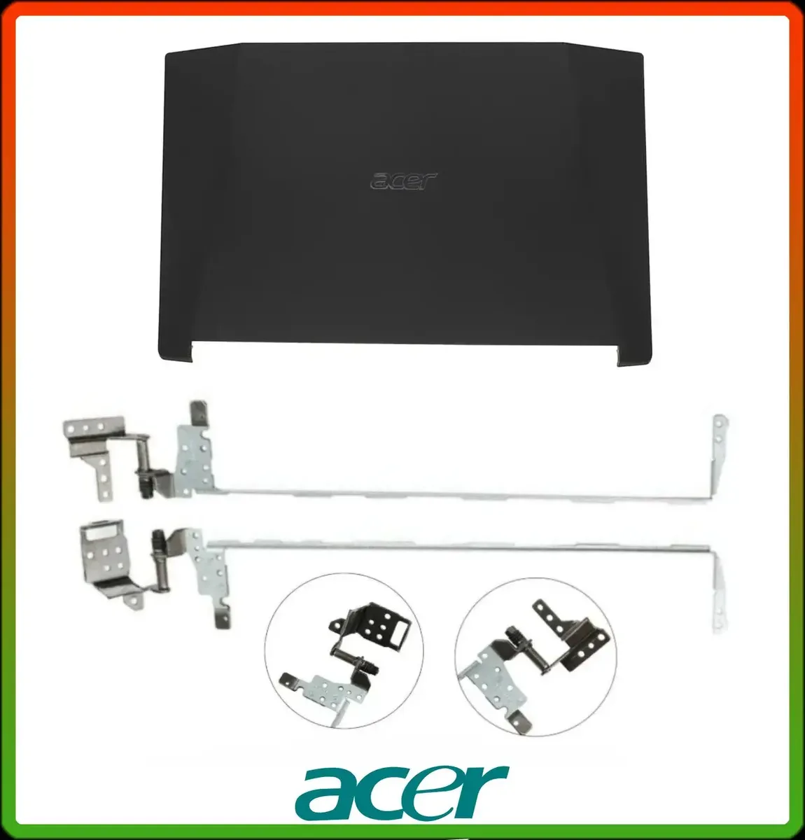 Кришка матриці + петлі Acer Nitro 5 AN515-51, AN515-53 частина корпусу