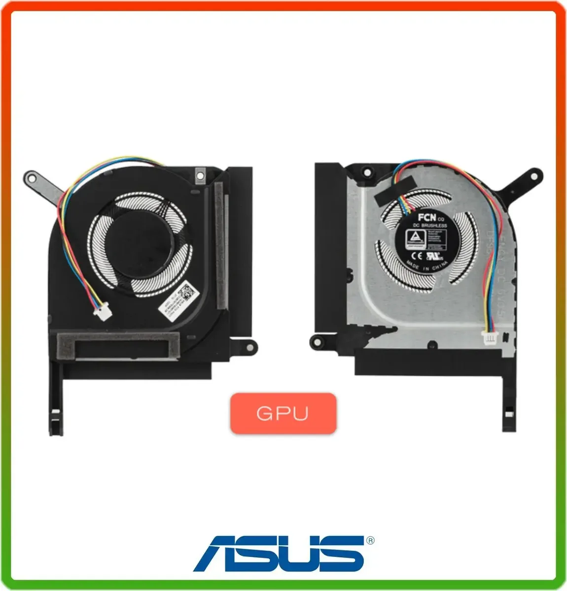 Оригінальний вентилятор GPU для Asus TUF FA506, FA566, FA706, FX506, FX566, FX706, FX766, TUF506, TUF706